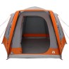 Tente Gris et orange Large Polyester 