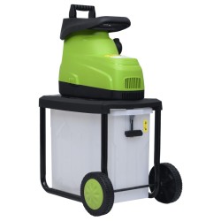 Broyeur électrique de jardin avec sac de collecte 2800 W  