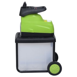 Broyeur électrique de jardin avec sac de collecte 2800 W  