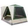 Tente Vert Large Tissu en Polyester 