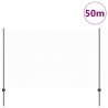 Pieux de Clôture 22 pcs U-Channel Gris 150 cm Acier 