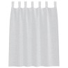 Rideaux 2 pcs Gris clair 140 x 140 cm Polyester 