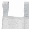 Rideaux 2 pcs Gris clair 140 x 140 cm Polyester 