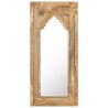 Miroir 50x3x110 cm Bois de manguier massif 