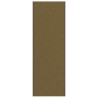 Tapis d'entrée lavable, marron, 120x350 cm 