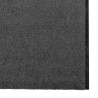 Tapis d'entrée lavable anthracite 120x350 cm 