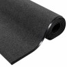 Tapis d'entrée lavable anthracite 120x350 cm 