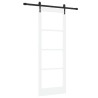 Porte Coulissante avec Kit 'ORKDAL'Blanc 78x211 cm 