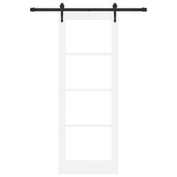 Porte Coulissante avec Kit 'ORKDAL'Blanc 78x211 cm 