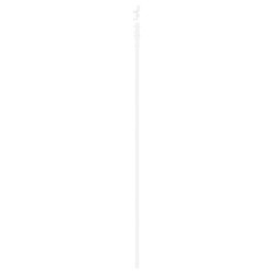 Porte Coulissante avec Kit de Quincaillerie Blanche 83x232 cm Bois Massif Pin 