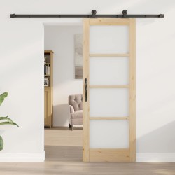 Porte coulissante avec quincaillerie 'ORKDAL'73,5 x 198,5 cm 