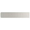 Bordures de pelouse 30 pcs 20x103 cm acier inoxydable 