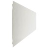 Bordures de pelouse 30 pcs 20x103 cm acier inoxydable 