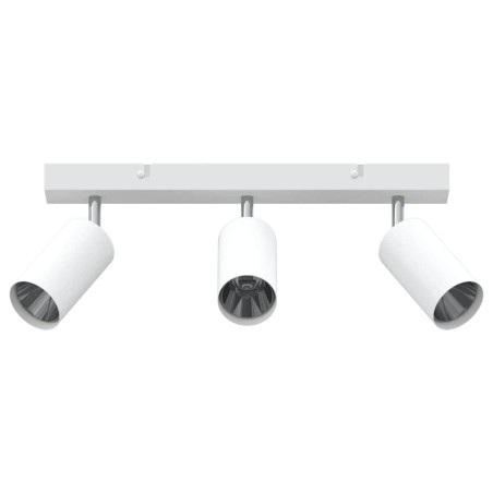 Projecteur de plafond 3 voies ajustable blanc GU10 