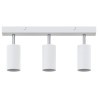 Projecteur de plafond 3 voies ajustable blanc GU10 