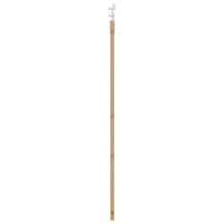Porte coulissante avec matériel 61x198.5 cm en bois massif de pin 