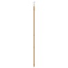Porte coulissante avec matériel 61x198.5 cm en bois massif de pin 