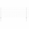 Posts de clôture 11 pcs U-Channel 80 cm Acier galvanisé 