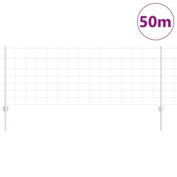 Posts de clôture 11 pcs U-Channel 80 cm Acier galvanisé 