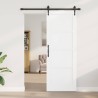 Porte coulissante avec kit quincaillerie 'ORKDAL'en pin massif 