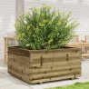 Jardinière 90x90x49,5 cm bois de pin imprégné 