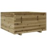Jardinière 90x90x49,5 cm bois de pin imprégné 