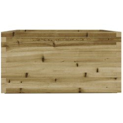 Jardinière 90x90x49,5 cm bois de pin imprégné 