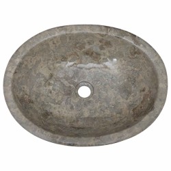 Lavabo Gris 53x40x15 cm Marbre 