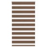 Store zèbre marron 70x100 cm largeur du tissu 65,9 cm polyester 