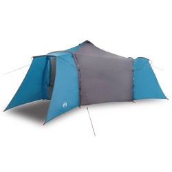 Tente Tipi famille en bleu, pour 8 personnes et super étanche 