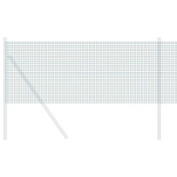 Clôture en fil soudé Verte 0,6 x 10 m Acier 
