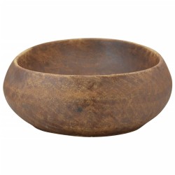 Vasque à poser marron ovale 59x40x15 cm céramique 