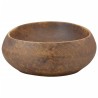 Vasque à poser marron ovale 59x40x15 cm céramique 