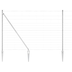 Clôture de Champ 1,6 x 25 m en acier galva 