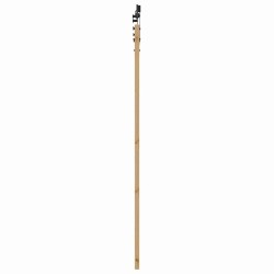 Porte coulissante avec kit de quincaillerie 86x198.5 cm en bois massif en pin 