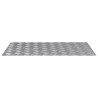 Plaques en alu antidérapantes à motif damier, 4 pièces, 80x50 cm 