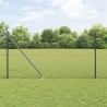 Clôture Hexagonale Grise 1.4x25 m Acier 