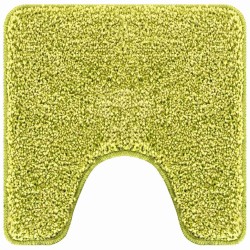Tapis de bain U en forme de U vert 50x50 cm en polypropylène antidérapant 