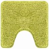 Tapis de bain U en forme de U vert 50x50 cm en polypropylène antidérapant 