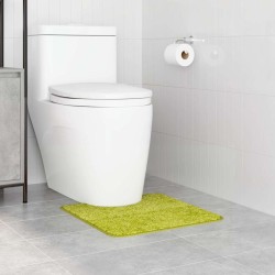 Tapis de bain U en forme de U vert 50x50 cm en polypropylène antidérapant 