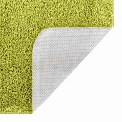 Tapis de bain U en forme de U vert 50x50 cm en polypropylène antidérapant 