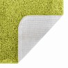 Tapis de bain U en forme de U vert 50x50 cm en polypropylène antidérapant 