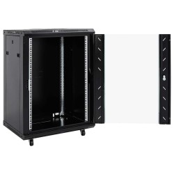 Coffret de réseau avec pieds pivotants 15U 19" IP20 60x45x86 cm 