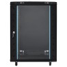Coffret de réseau avec pieds pivotants 15U 19" IP20 60x45x86 cm 