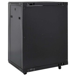 Coffret de réseau avec pieds pivotants 15U 19" IP20 60x45x86 cm 