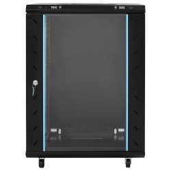 Coffret de réseau 15U 19" IP20 noir 60x45x86 cm 