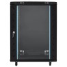 Coffret de réseau 15U 19" IP20 noir 60x45x86 cm 