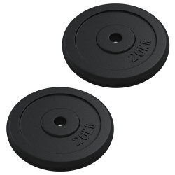Plaque de poids 40 kg Fonte 