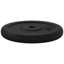 Plaque de poids 40 kg Fonte 