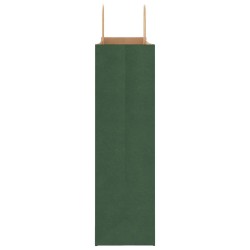 Sacs en papier 250 pcs avec poignées vert 54x15x49 cm 
